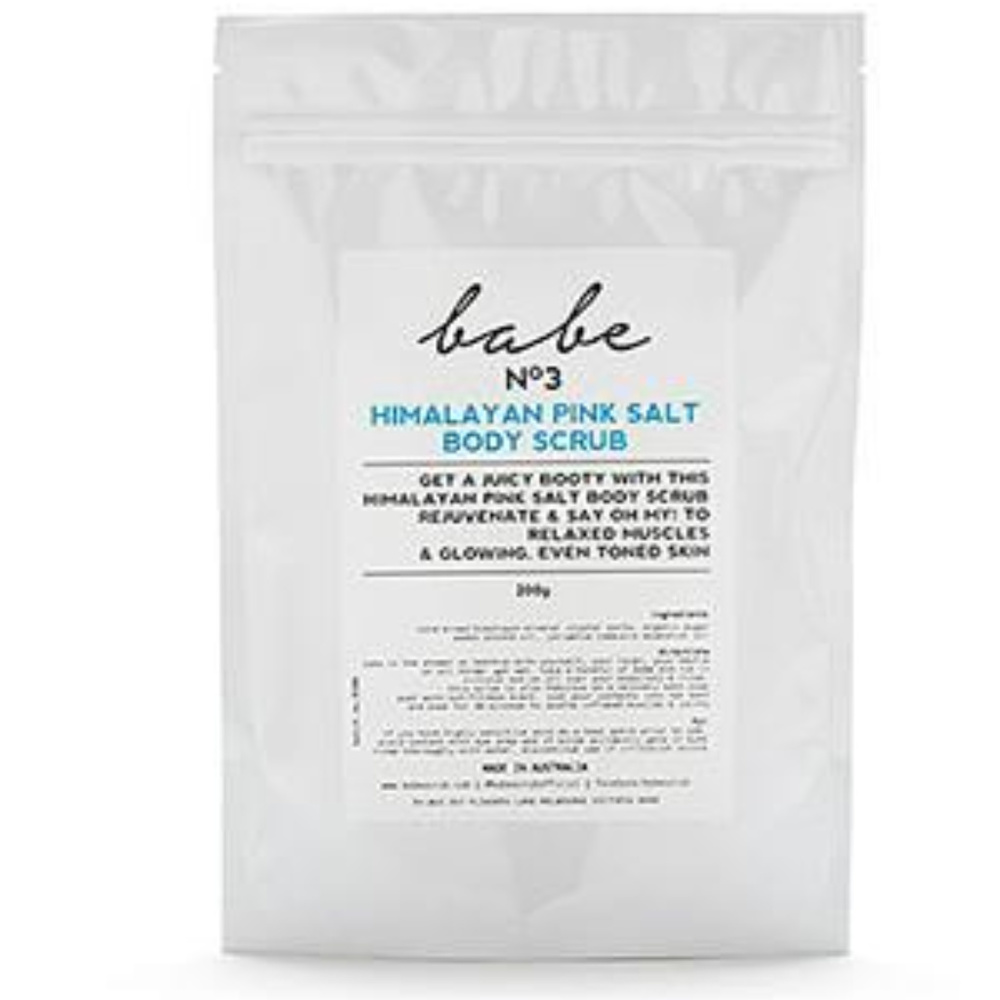 Babe Pink Salt scrub